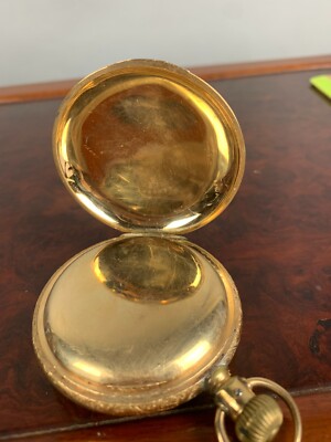 Antique Elgin Gold Pocket Watch Serial Number