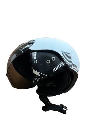 Cebe Contest Vision Ski Helm M 54-46 cm mitbVisier Weiß