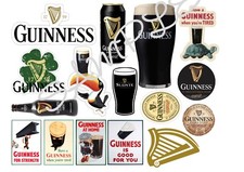Guinness Edible Icing Sheet A4 Cake Toppers