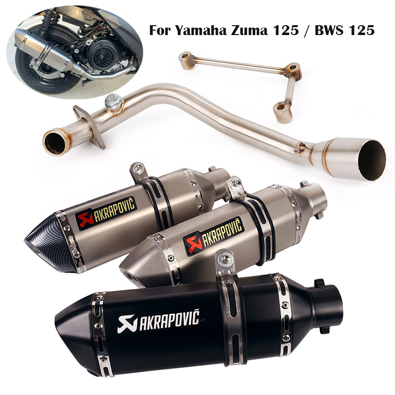 For Yamaha Zuma 125 BWS Exhaust Front Link Pipe Muffler For Yamaha Zuma 125 BWS Exhaust Front Link Pipe Muffler
