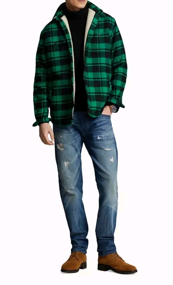 Polo Ralph Lauren Utilitarian-Inspired Wool-Blend Shirt Jacket