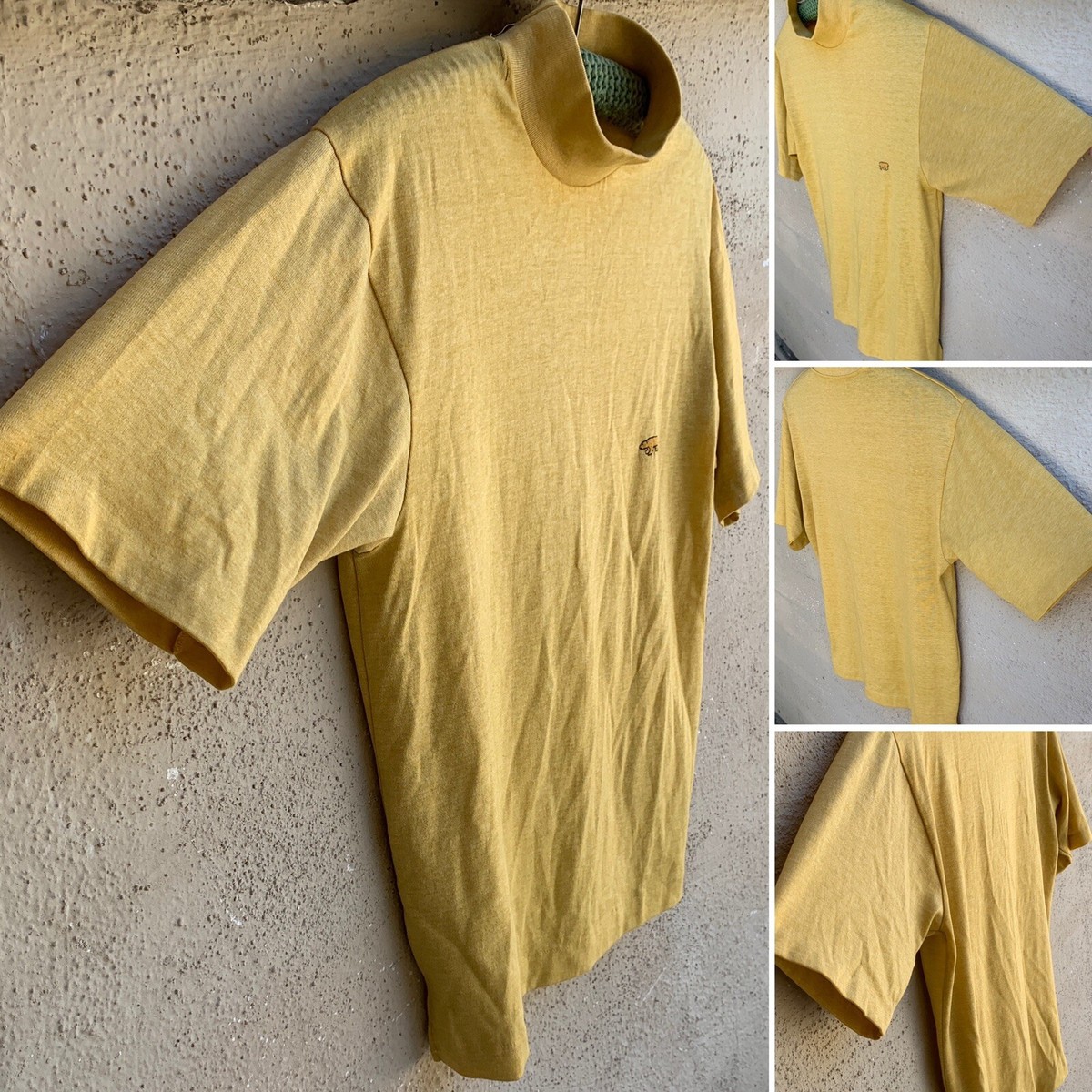 トップス 23 Vintage High Neck T-Shirt Polar Bear Logo WPL 5127 Mock Neck