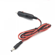 Universal Power Adapter 12V 5A DC Plug Car Cigarette Lighter Charger With Fuse