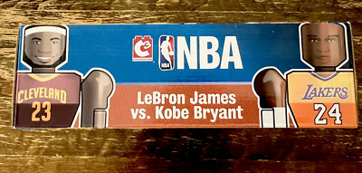 Rare Lego NBA COLLECTOR Kobe Bryant Lebron James Basketball Lakers