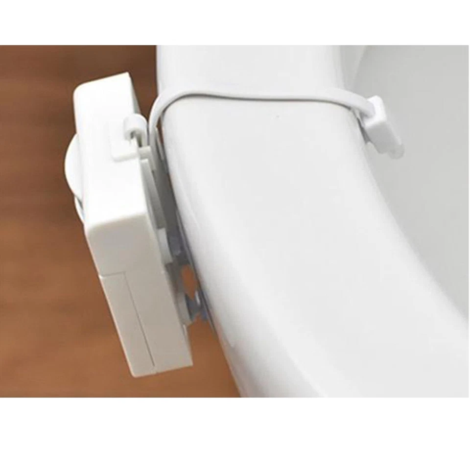 LUCE A LED DA BAGNO PER WATER WC GABINETTO TOILETTE CON SENSORE NOTTURNA NOTTE - Immagine 3 di 3