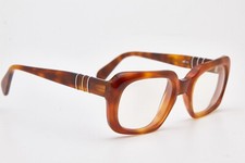 Occhiali da vista bold vintage Persol Ratti 58108 anni '80 tartaruga squadrati