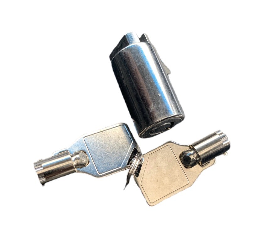 Vending Machine Lock & Key Set - Tubular Lock Cylinder With 3 Keys ...
