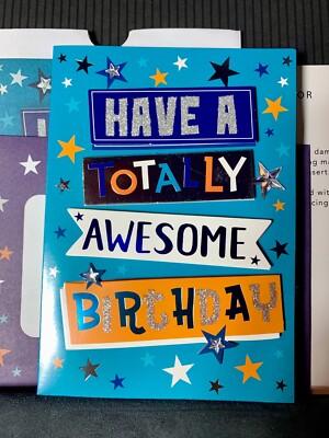 Happy Birthday Card! 3D Exciting Signs