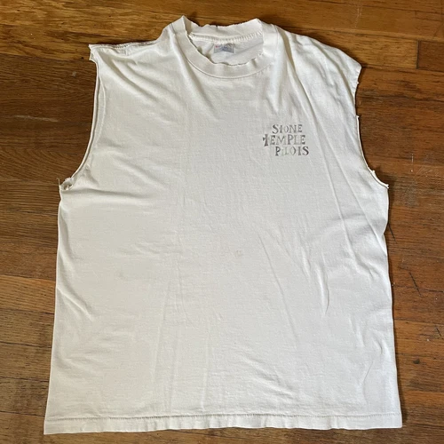 Stone Temple Pilots Sleeveless Shirt XL North Ameri 1990s vintage concert t-shirt, vintage, size XL, single stitch, B+ condition