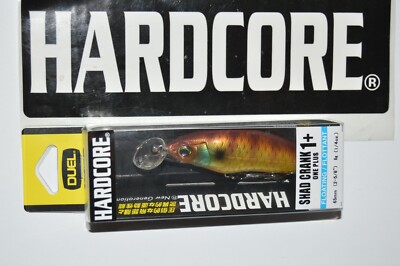 duel yo zuri hardcore 2 5/8'' 1/4oz r1184-nbg shallow crank type 1+ nat bluegill