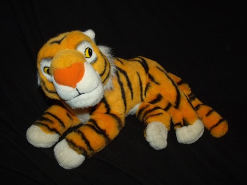 disney mattel jungle book shere khan orange white black striped