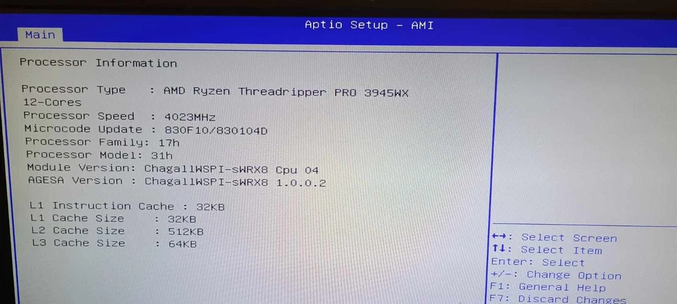 OEM UNLOCKED AMD Ryzen Threadripper PRO 3945WX CPU 4Ghz 12-Core sWRX8 NEW inTRAY - Bild 2 von 3