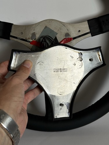 Italvolanti Ati 4 Mercedes AMG Steering Wheel 40cm W123 W124 W126 R107 - Picture 11 of 11