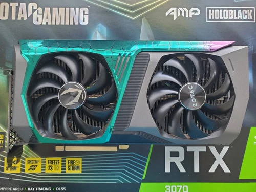 ZOTAC GAMING GeForce RTX 3070 AMP Holo LHR 8GB GDDR6 Graphics Card