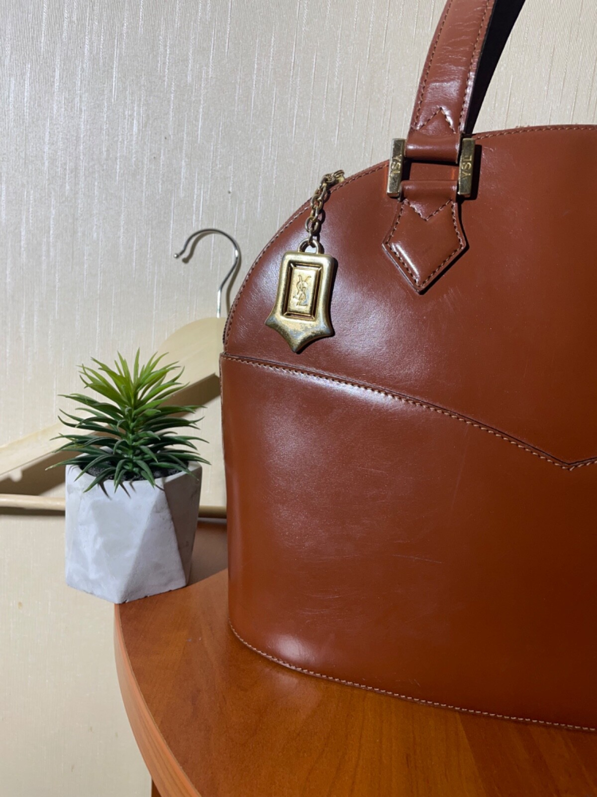 Yves Saint Laurent borsa vintage in pelle rara da archivio anni 90