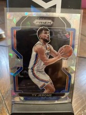 2021-22 Panini Prizm TY JEROME Silver Cracked Ice Thunder #214