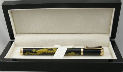 Metropolitan Museum Of Art Samurai Dragon Rollerball Pen -New In Box - 75% OFF