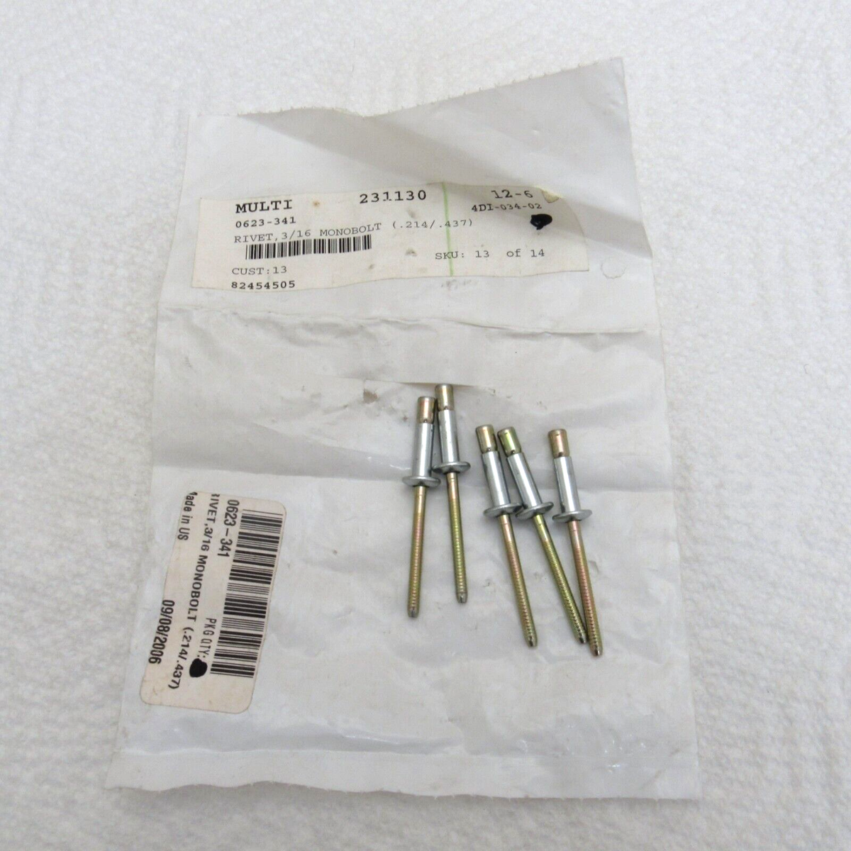 Arctic Cat Snowmobile OEM 3/16
