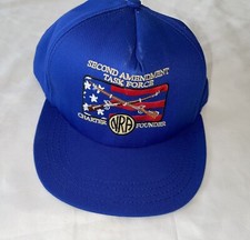 Vintage NRA Second Amendment Task Force Charter Founder Hat Made In USA NEW