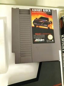 Nintendo NES Game: Knight Rider PAL-A CIB MATTEL ITA EXCLUSIVE Rare 