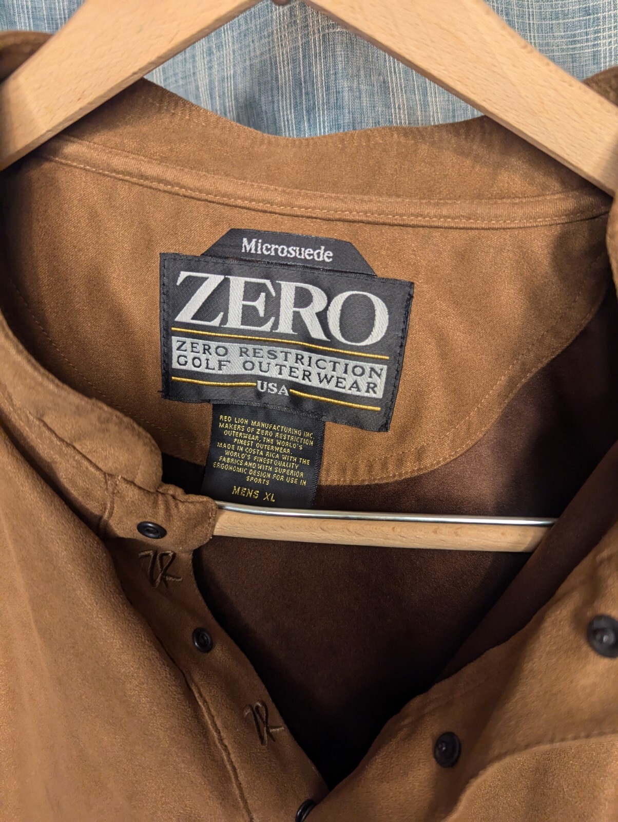 Zero Restriction MicroSuede Snap Pullover Golf Co… - image 2