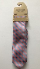 NWT Class Club Gold Label 12" Boy's Adjustable Tie Zipper Red White Blue