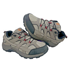 Merrell Boys Moab 2 MK261205 Brown Hiking Shoes Size -Super Clean -