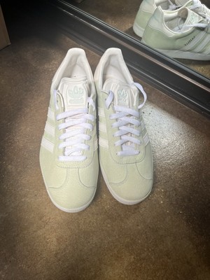 Adidas Originals Gazelle Ice Mint/White/Gold Metallic RARE Women