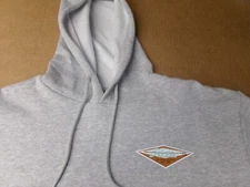 HOBIE SURFBOARDS  HOODED PULLOVER  SWEATSHIRT  HERITAGE COTTON. GREAT PRICE!