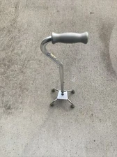 Medline Quad Cane, Small Base-MDS86222 Used Good Condition