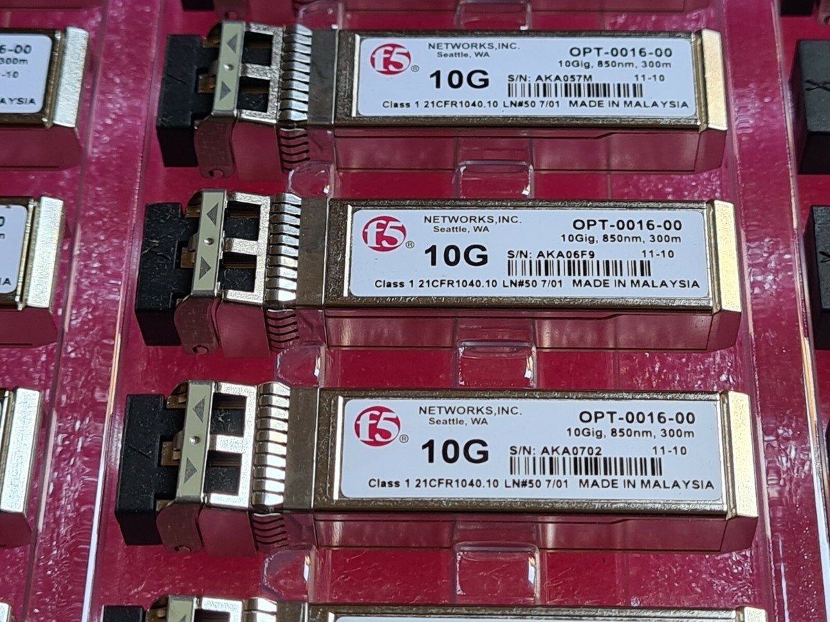 Módulo F5-UPG-SFP -R Transceptor SFP 10GBASE-SR F5 NETWORKS OPT-0016-00 - 10 GbE, Fibra Óptica SFP 10GBASE/SR Red - Foto 4