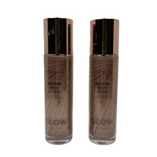 Revolution Liquid Illuminator Molten Body Glow Rose Gold Face Body Lot of 2