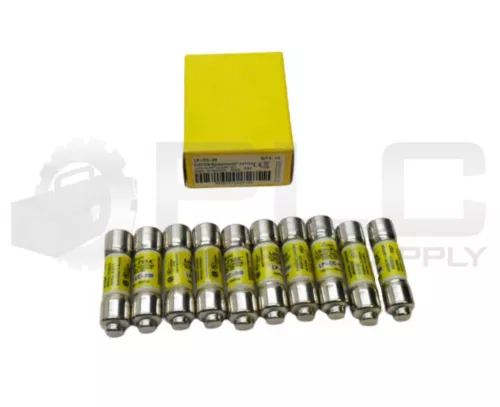 NEW BOX OF 10 BUSSMANN LP-CC-30 LOW PEAK FUSE 30A 600VAC