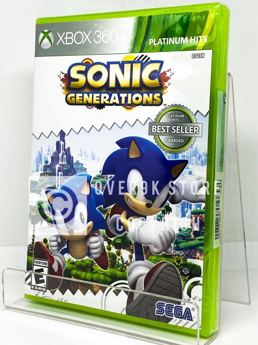 Jogo Sonic Generations Xbox 360 Ntsc Em Dvd Original - Desconto no Preço