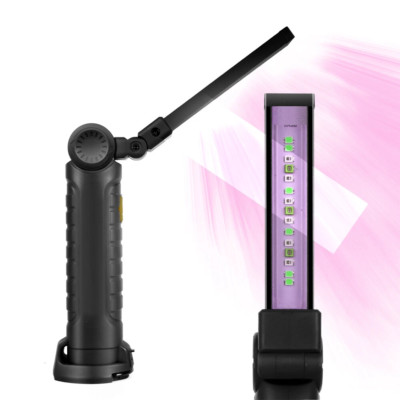 LIGHTIMETUNNEL Home Handheld Ultraviolet Germicidal Disinfect Lamp with UVC &UVB