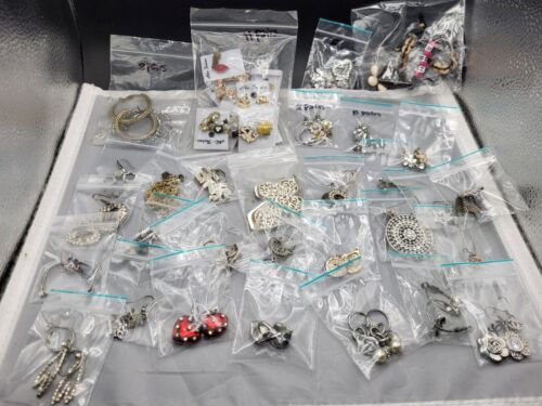 Jewelry Lot All pieces Wearable! 50 Pieces Earrings | Pendants- Lots Of Pieces! - Picture 3 of 10