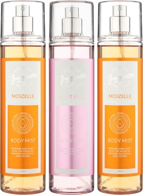 Designer Fragrances Women Body Mist Spray Bottles Tu Est Belle