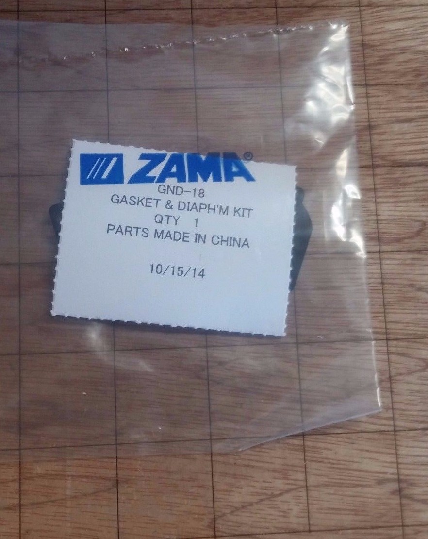 なまはむ Genuine Zama # GND-18 Carburetor Gasket Kit Many C1U and C1Q Carbs