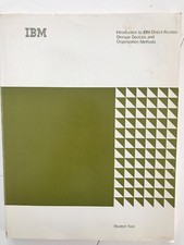 Introduction to IBM Direct-Access Storage Devices Organization MetIhods manual