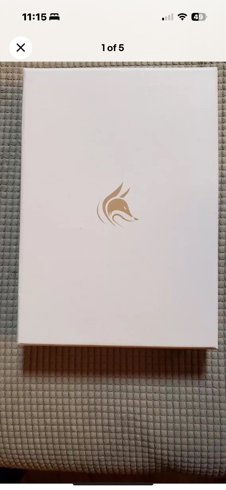 Clever Fox Daily Planner Gold (Not Dated) New
