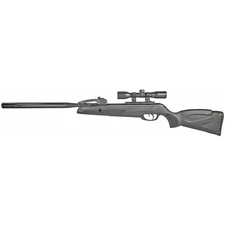 Gamo USA Swarm Whisper .22 Pellet Air Rifle 975 FPS 19" Barrel Black Synthetic