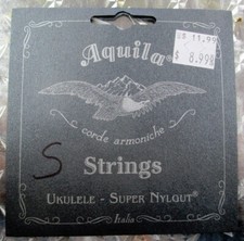 Aquila Soprano Uke High G Ukulele Strings 100U New