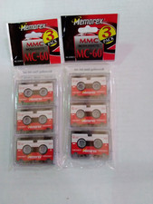9pcs Memorex MC-60 microcassettes