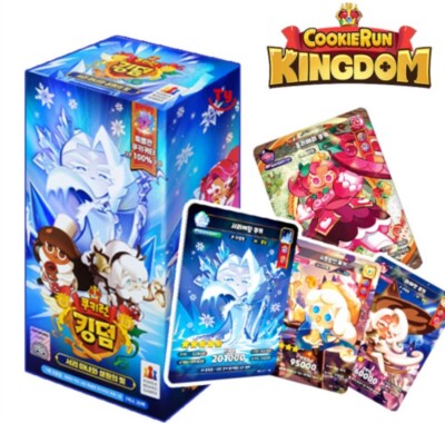 Cookie Run Kingdom Card Frost Queen and Lantern in the Snow 1 Box 20Pack Genuine