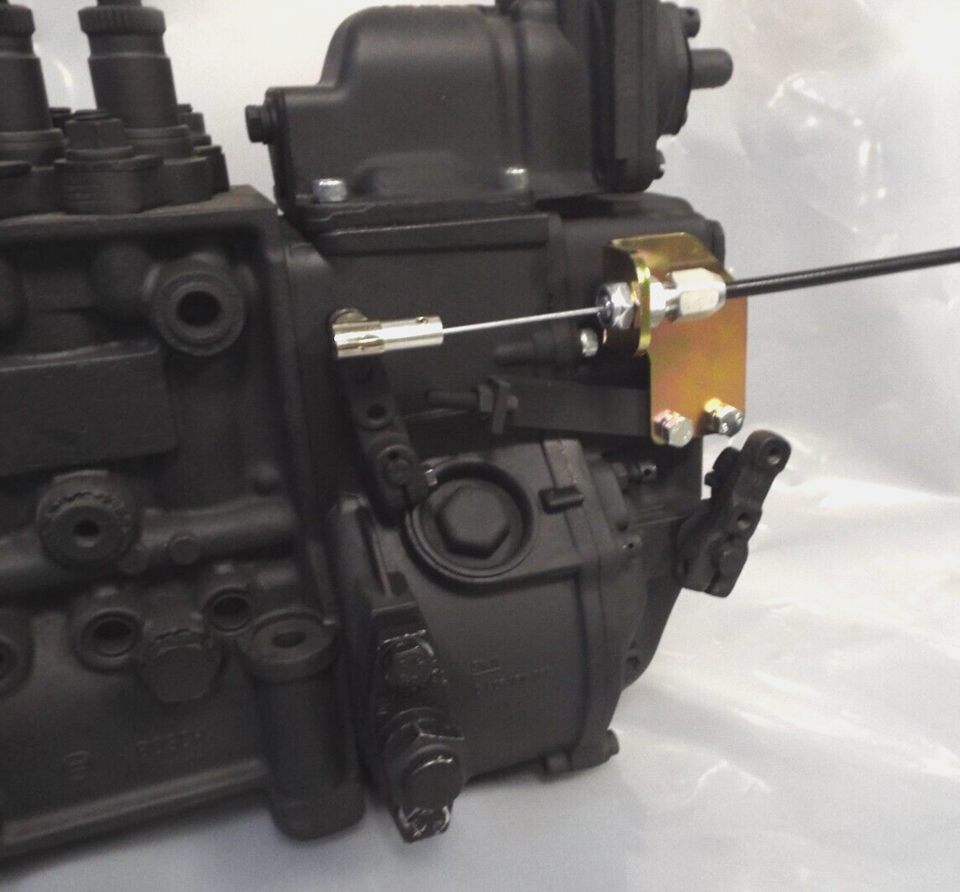 P7100 Manual Fuel Shut Off Solenoid Kit Cable Ppump Cummins Dodge 12v 6bt 4bt eBay