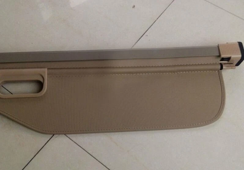 Cubierta protectora beige para maletero trasero Land Rover LR4 Discovery 4 2010-16 Foto 4 de 4