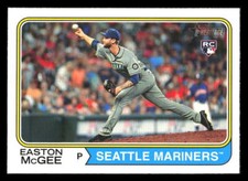 2023 Topps Heritage Easton McGee Rookie #178 Seattle Mariners  Baseball Card