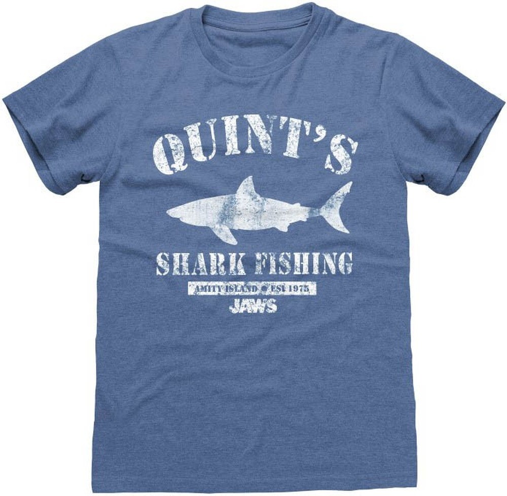 Футболка Jaws - Quints для рыбалки на акулу черная 5590₽