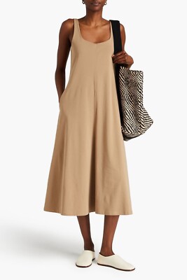 knee length dresses for ladies CurveWow Wrap Angel Sleeve Trapeze Midi Dress Floral Spot  Curvewow