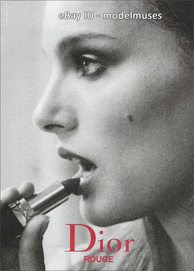 DIOR Beauty 3 pages magazine imprimé annonce automne 2013 NATALIE PORTMAN